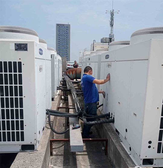 茂县中央空调制热和不制冷系统维修方法